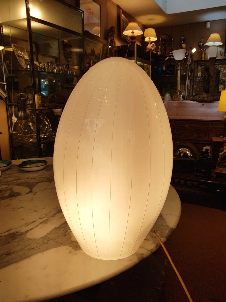 Lampe à poser en verre de Murano par Lino Tagliapietra pour Effetre