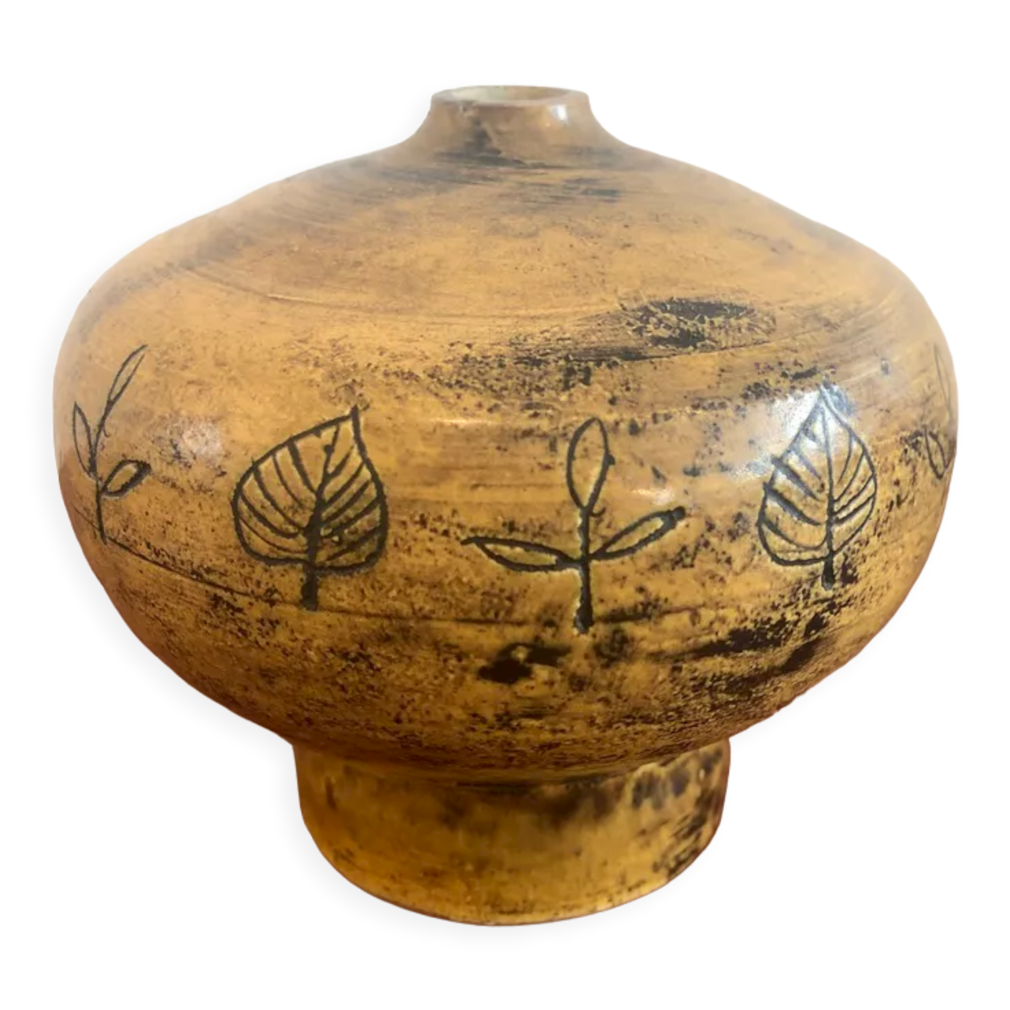 Vase by Jacques Blin signed