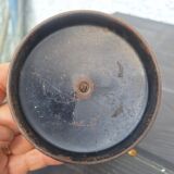 Old small metal globe "taride maps"