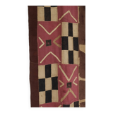 Tapisserie murale en tissu à carreaux | Afrique | milieu du siècle