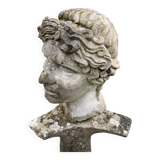 Head of Apollo in reconstituted cement