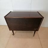 Meuble bar à roulettes circa 1950