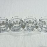 Ensemble de 4 gobelets à liqueur Baccarat