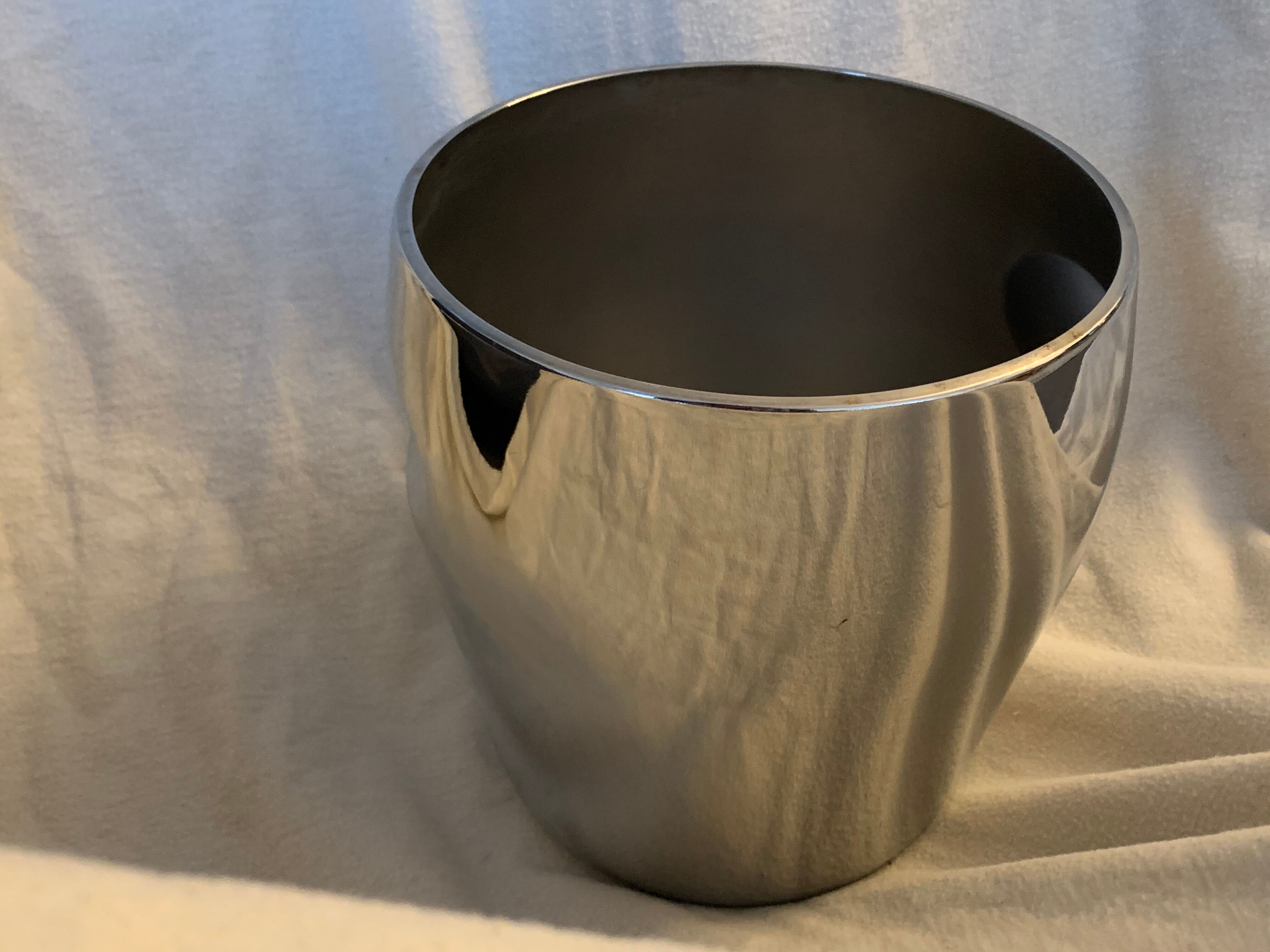 Seau à champagne italien Alessi Alfra design Massoni et Mazzeri 1957
