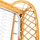 Vintage 1960 rattan basket 90x190
