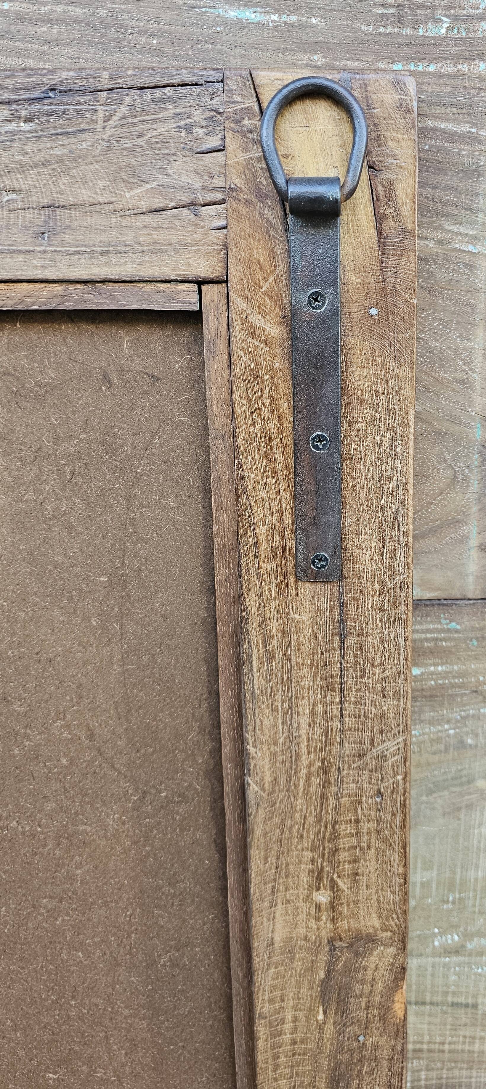 Teak mirror from Burma