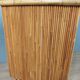 Commode vintage en bambou et rotin