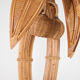 Lampadaire « palmier-cocotier » en rotin