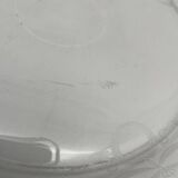 Old chiseled crystal dessert bell