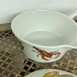Bavarian porcelain pan