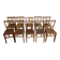 Ensemble de 10 chaises bistrot années 1950-60 vintage Luterma