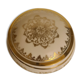 Porcelain bonbonnière PF white and gold