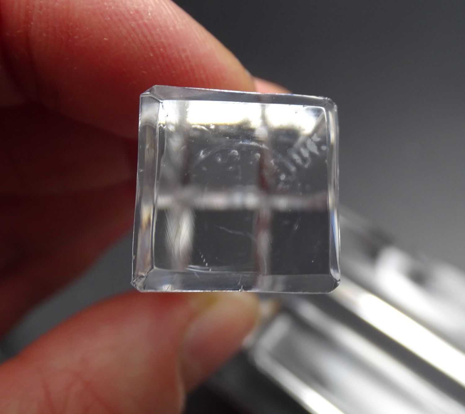 Lot de 10 repose-couteaux en cristal de Saint-Louis - Etat correct