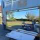 Pareclose and Beveled Wood and Golden Stuk Mirror