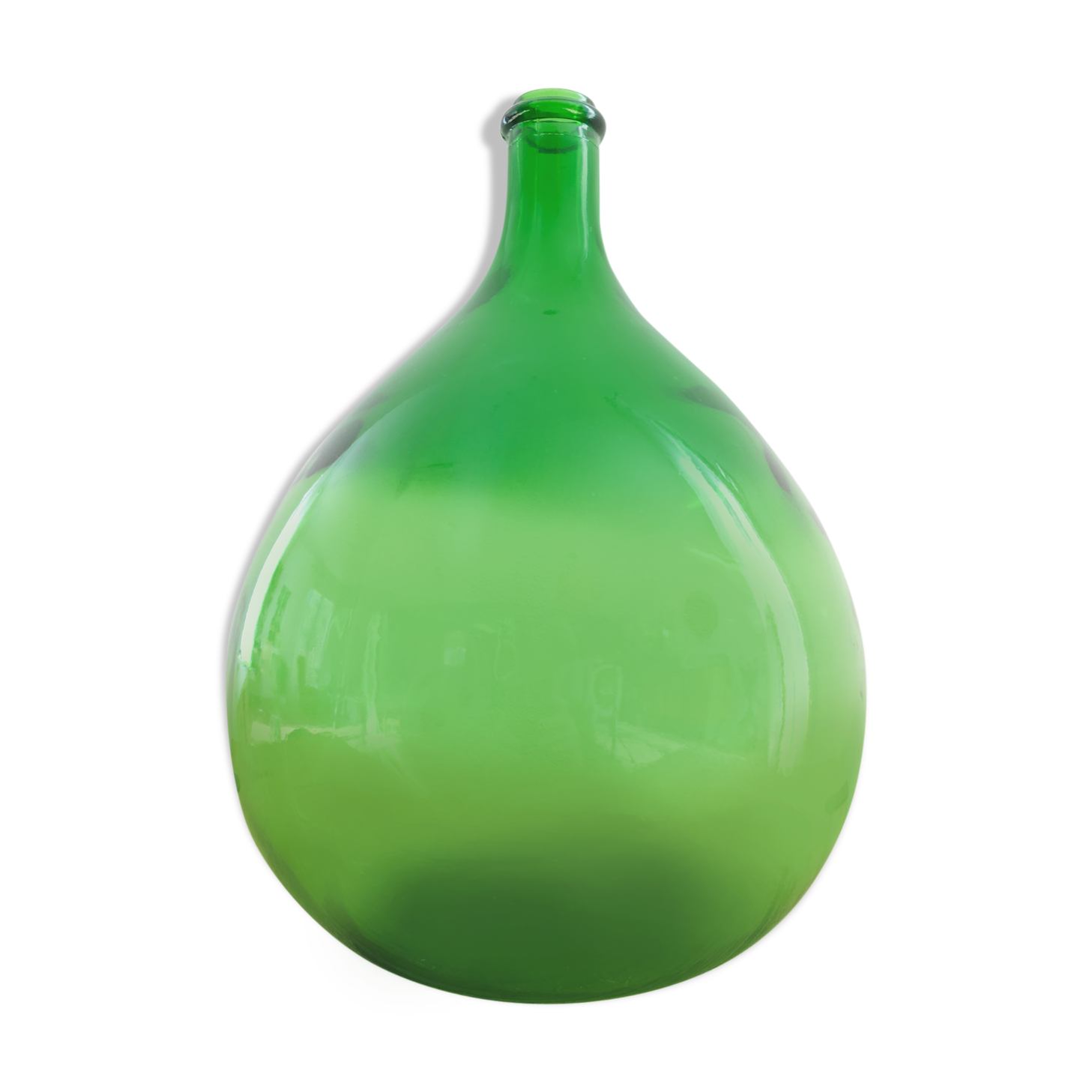 Demijohn green 10 liters