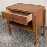 Vintage 1960s Modernist Bedside Table