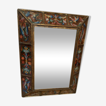 Wooden mirror 46x60cm