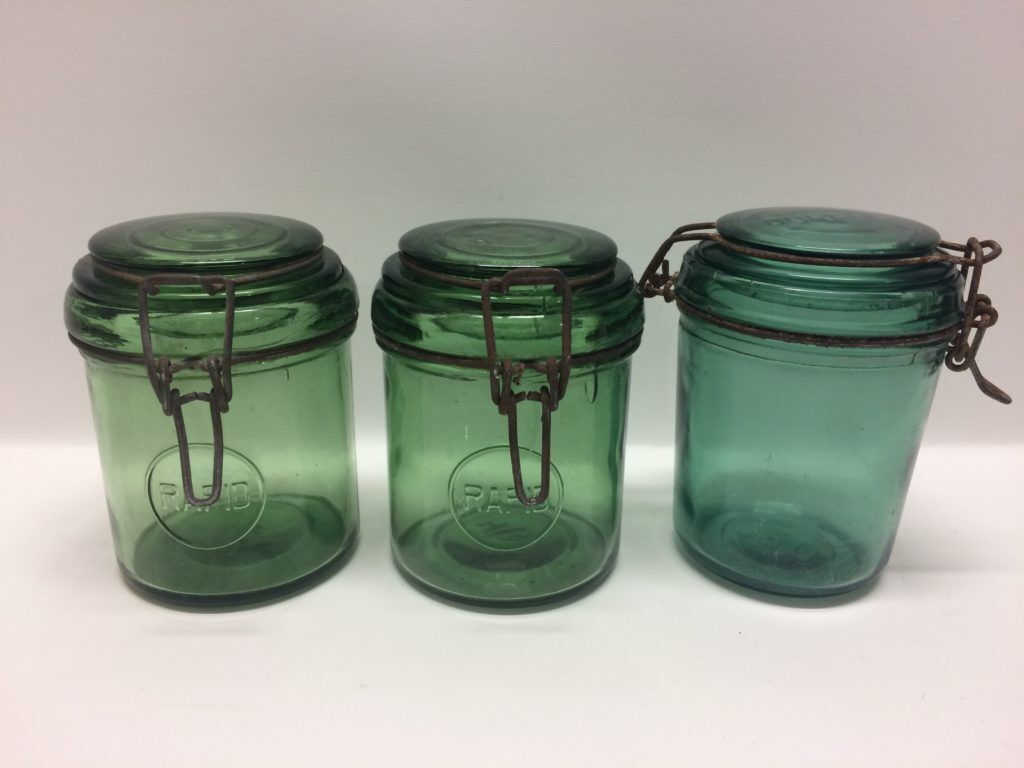 Lot of 3 jars "Durfor" and "Rapid".