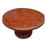 Thuya marquetry coffee table - Art Deco