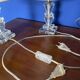 Baccarat - 2 Crystal bedside lamps