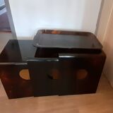 Set of nesting tables with 70s top