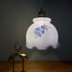 Vintage opaline lampshade pendant