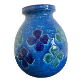 Vintage Bitossi Aldo Londi Vase Quardrifolio Decor