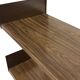 Étagère murale vintage en bois et métal, Danemark