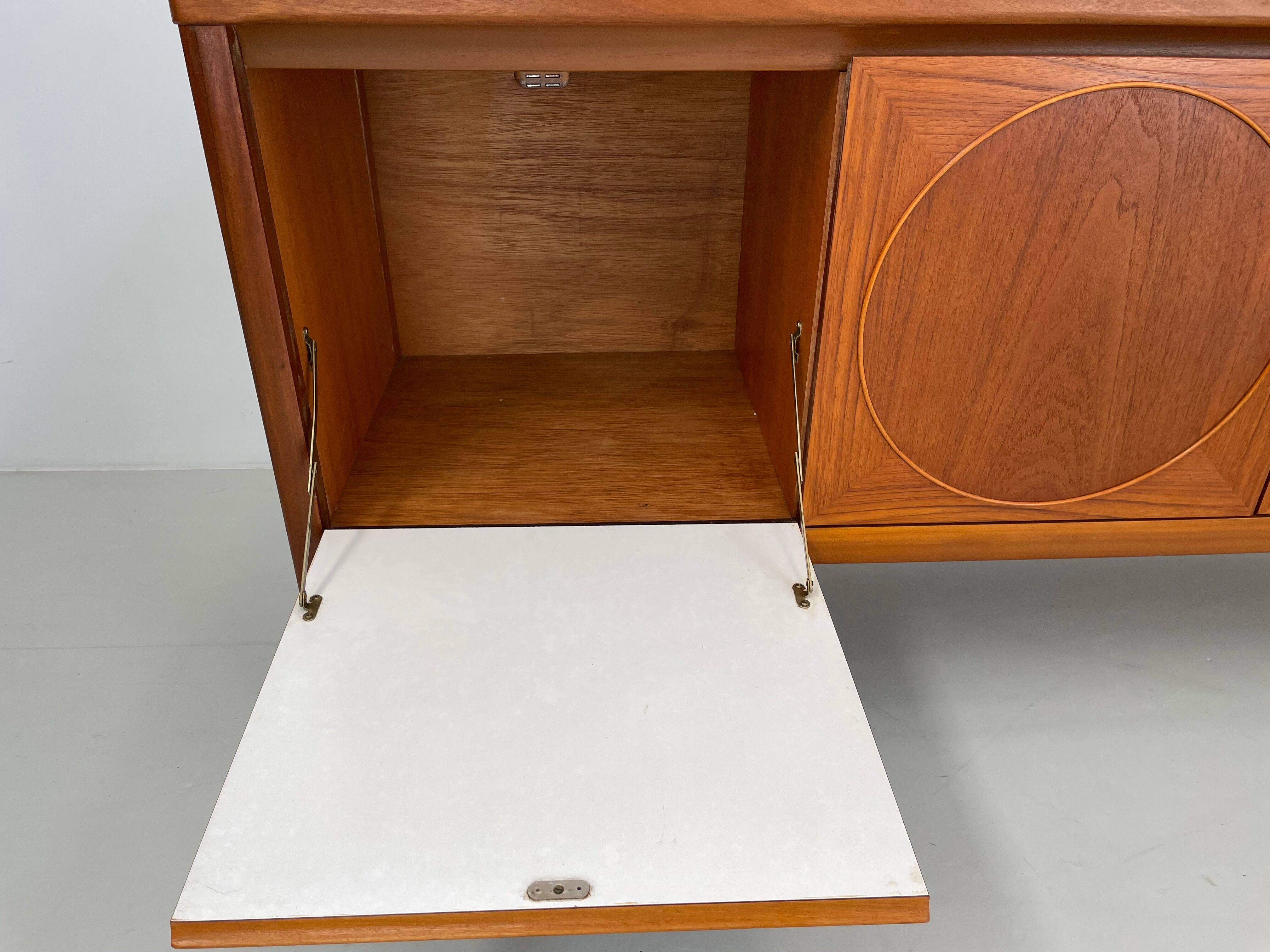Vintage Nathan "Circle" sideboard 1960's