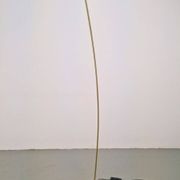 Modern Brass Lance Floor Lamp by Bernd Beisse, Germany, 1990s