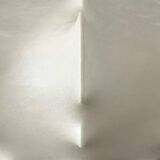 German suspended lamp Cocoon modern mid-century by Friedel Wauer for Goldkant Leuchten, 1960s