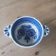 Antique art earthenware ear bowl