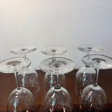 4 Perfection and 2 Byzantine Baccarat glasses