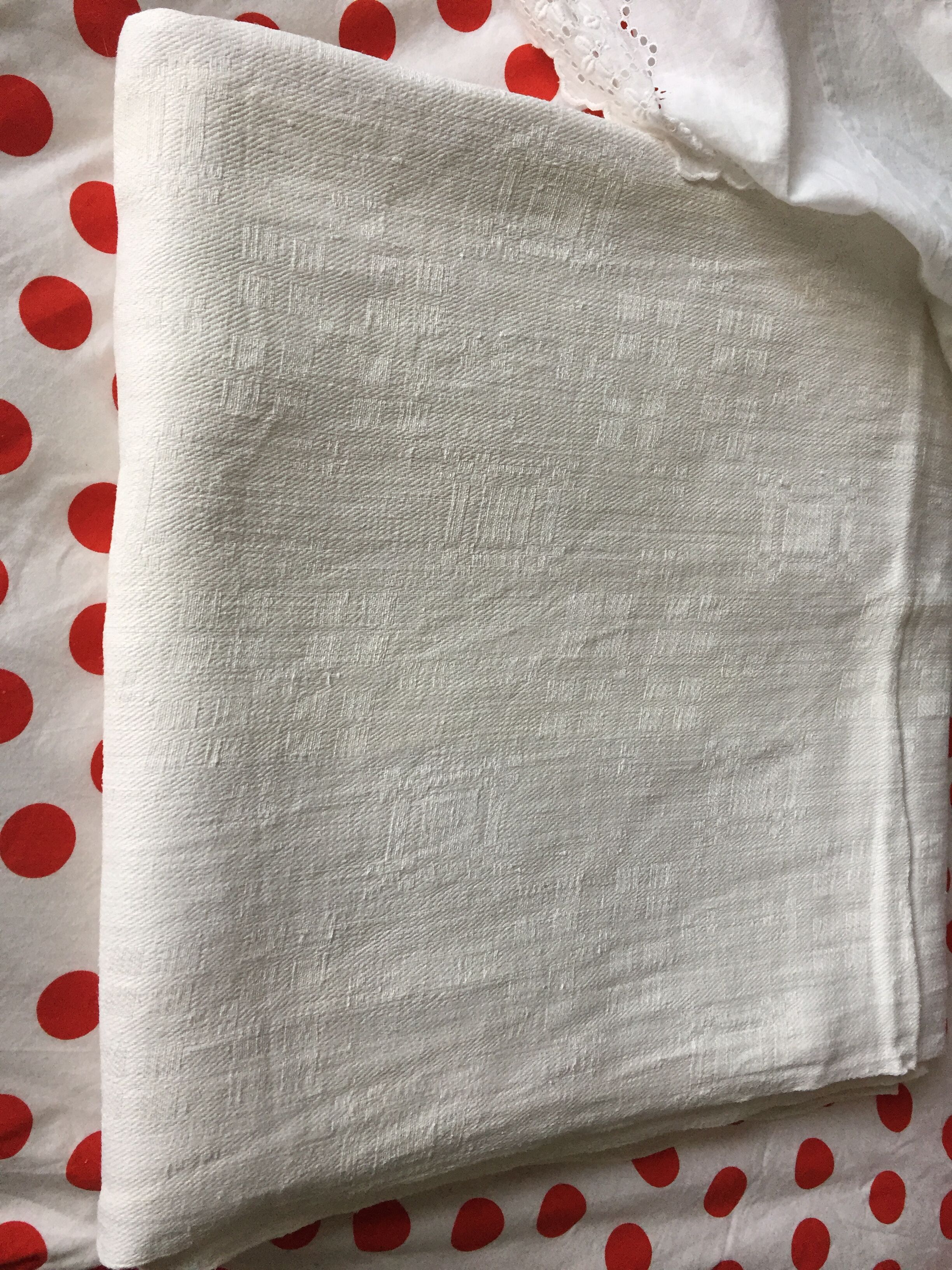 Hemp tablecloth