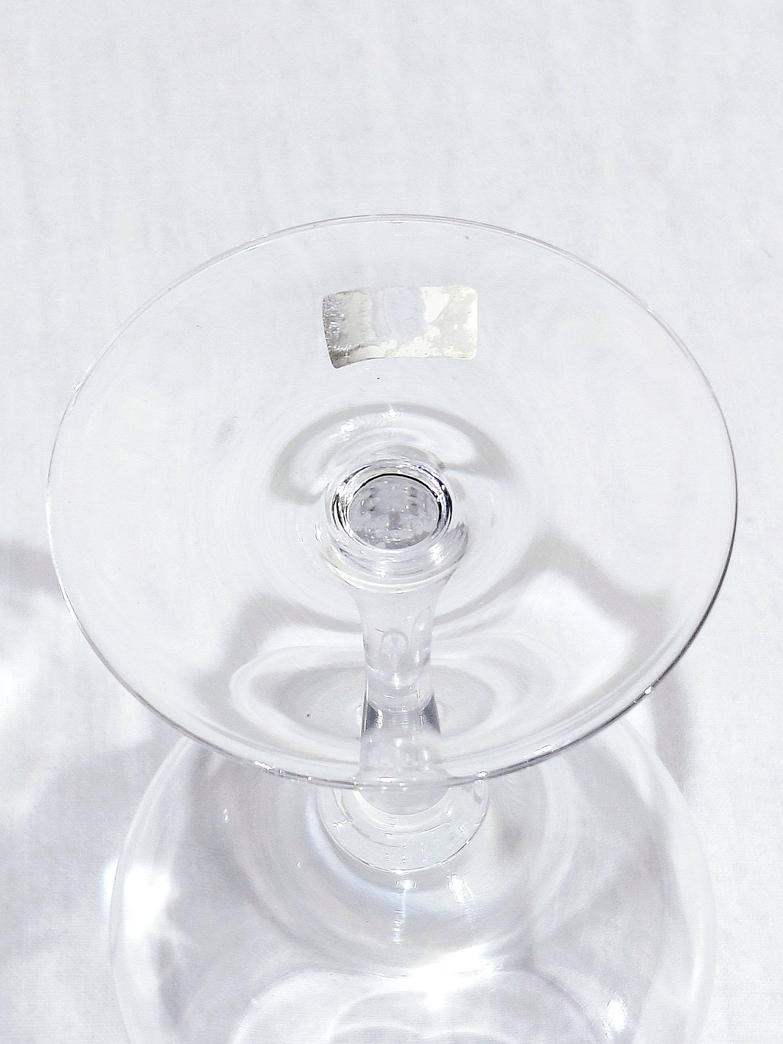 Vannes Le Châtel - 6 Crystal Glasses