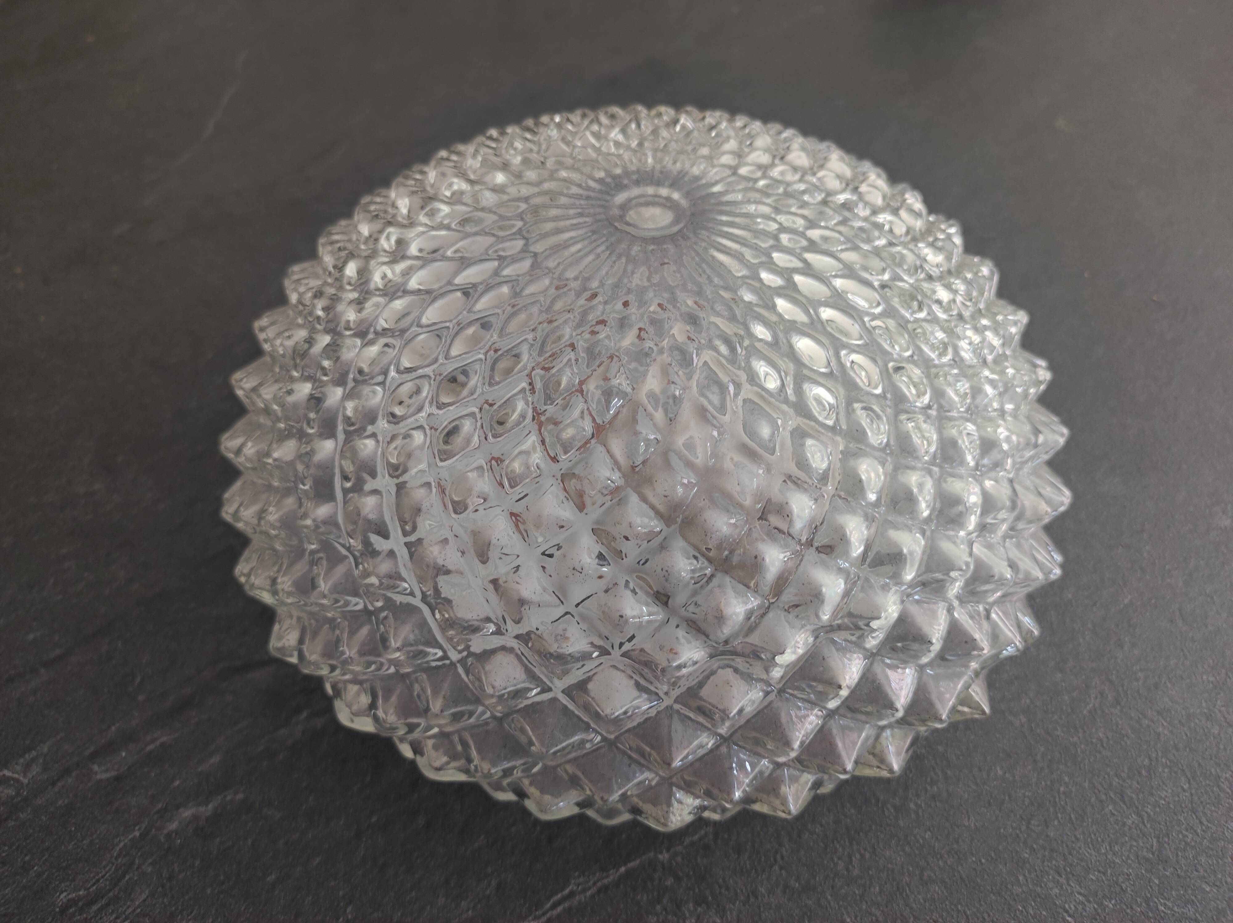 Ceiling lamp pineapple lamp wall lamp globe glass vintage metal base