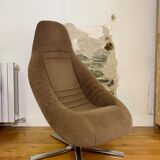 Velvet bucket chair - Mod'plastia