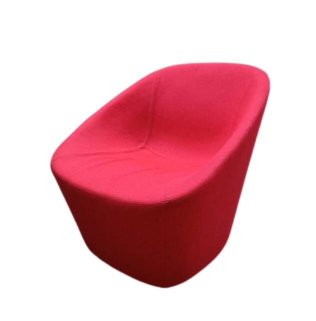 Fauteuil pedrali log 366 rouge