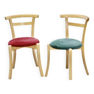 Paire chaises jl - moller