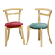 Pair of chairs by jl moller danmark 1960