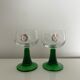 Pair of Alsace wine glasses