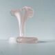 Vase corolle Murano rose