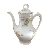 Cafetière ou théière ancienne porcelaine