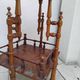 Antique pedestal table in Asian Japonese style.