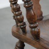 Antique English Highback Windsor Chair from the 18th Century