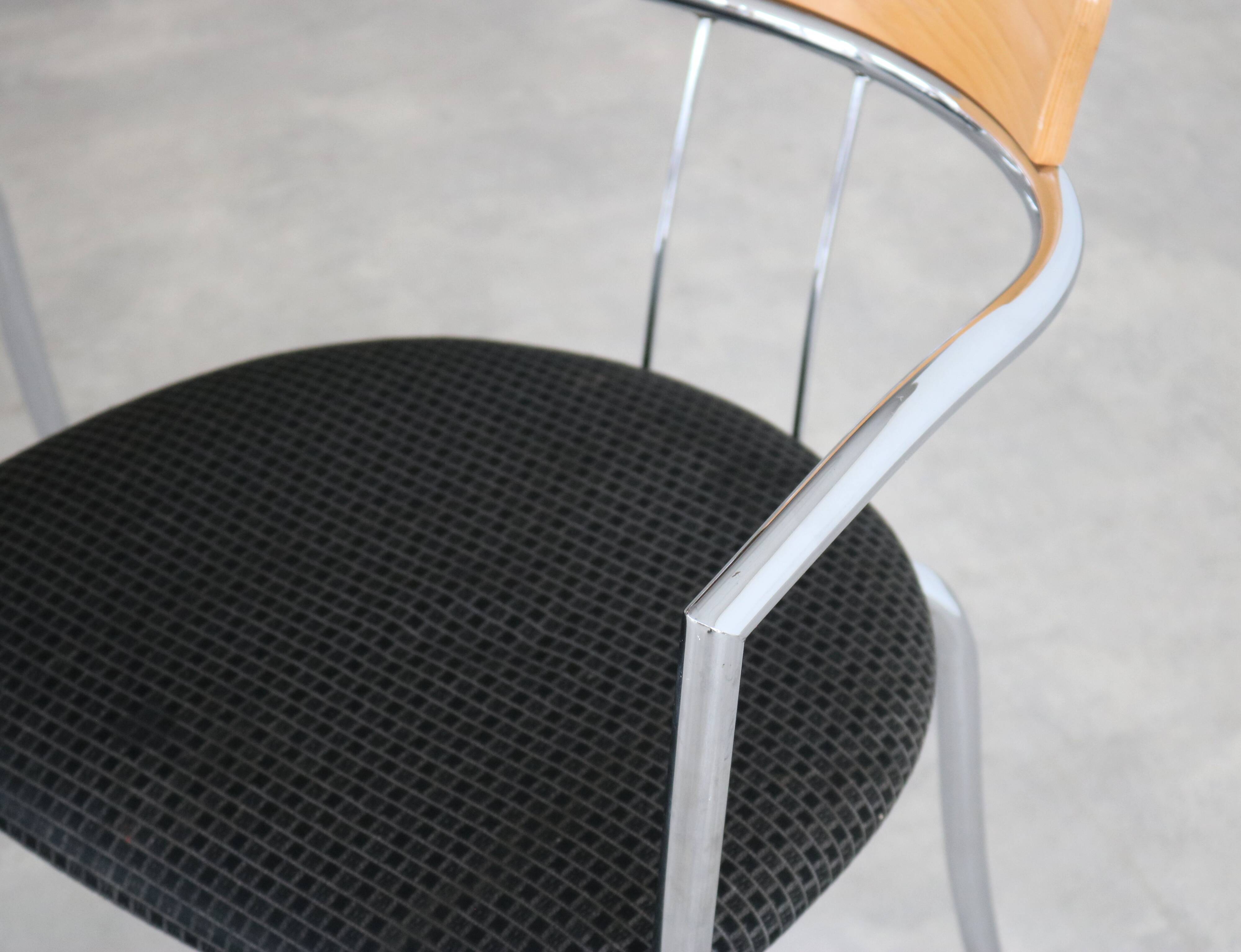 Vintage chairs | dining chairs | Effezeta | 80s