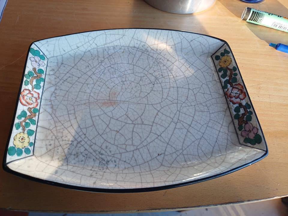 Vintage small porcelain dish