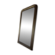 Large Louis Philippe mirror with a gilded wooden frame.