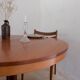Baumann round table in teak