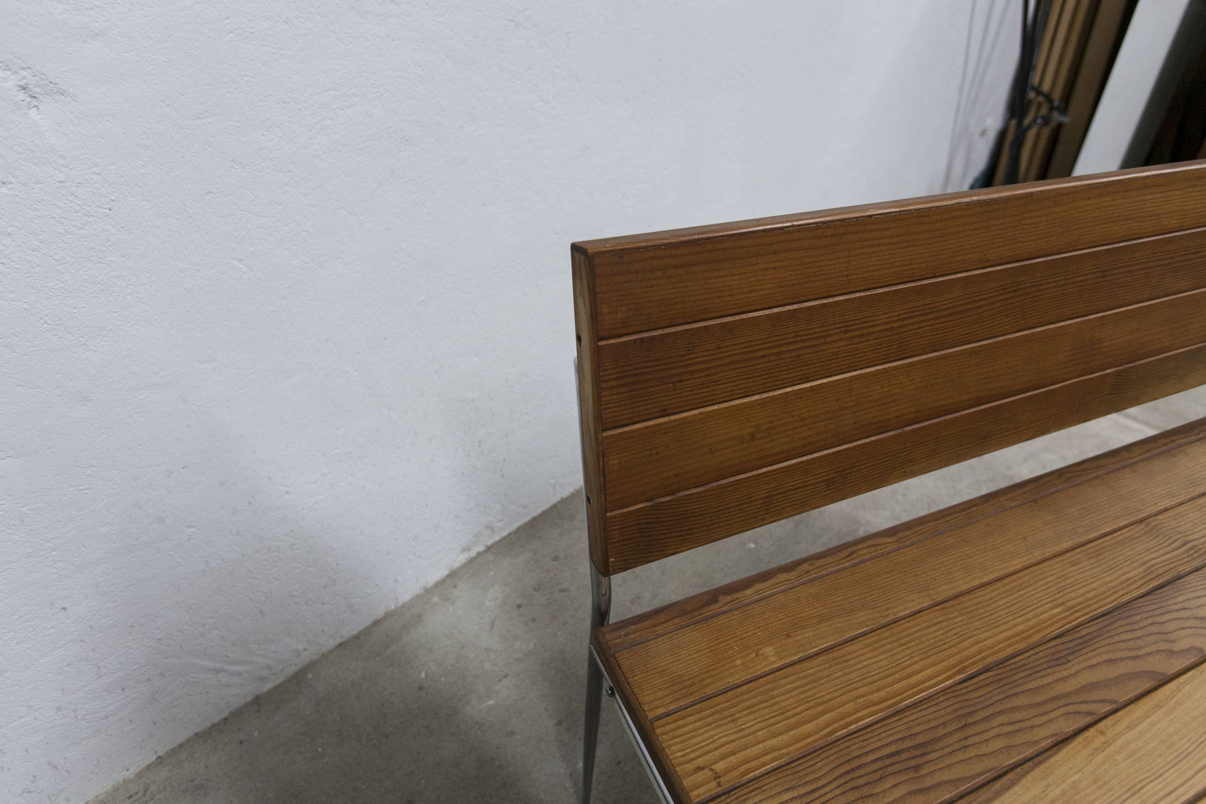 1970 wooden kitchen corner bench set